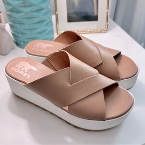 SOREL Cameron Platform Mule - Size 6.5